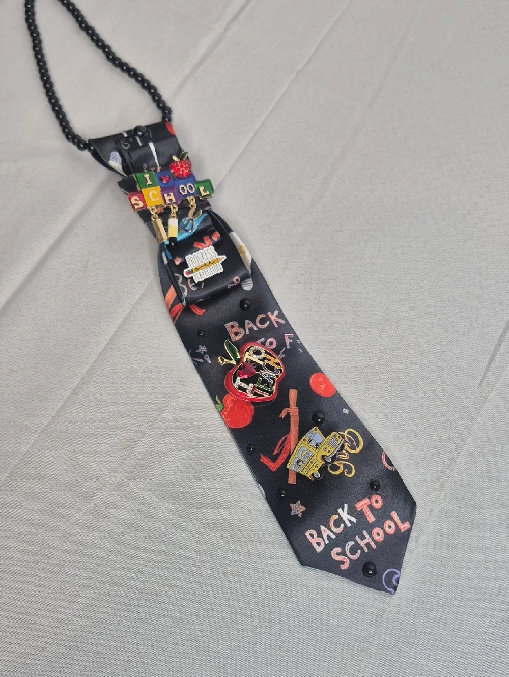 Handcrafted Luxury Fashion Necktie Necklace 📿 (BACK TO SCHOOL) - Picture 13 of 13